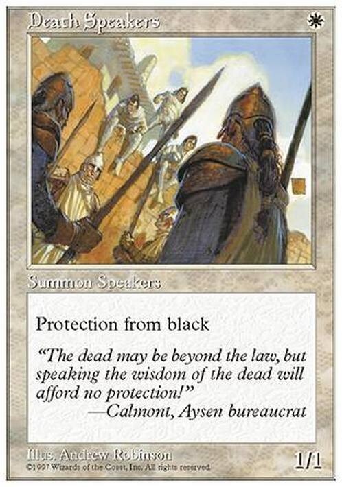 Death Speakers ~ Fifth Edition [ EX ] [ Magic MTG ]