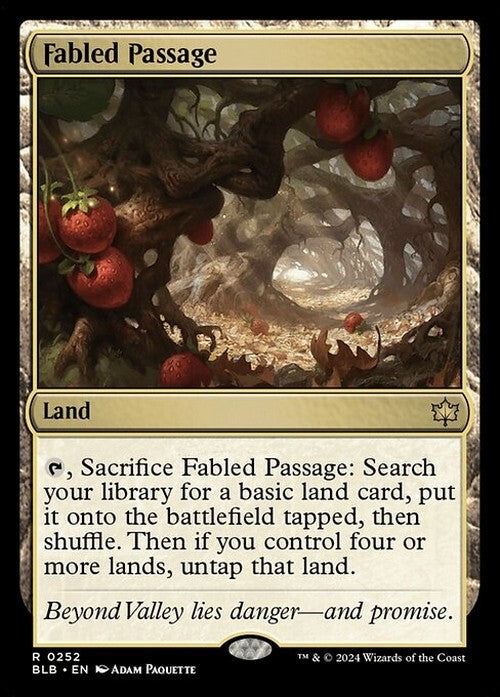 Fabled Passage ~ Bloomburrow [ NM ] [ Magic MTG ]