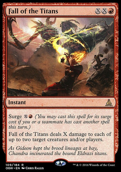 Fall of the Titans ~ Oath of the Gatewatch [ EX ] [ Magic MTG ]