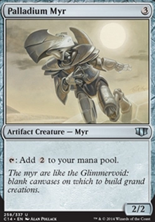 Palladium Myr ~ Commander 2014 [ EX ] [ Magic MTG ]