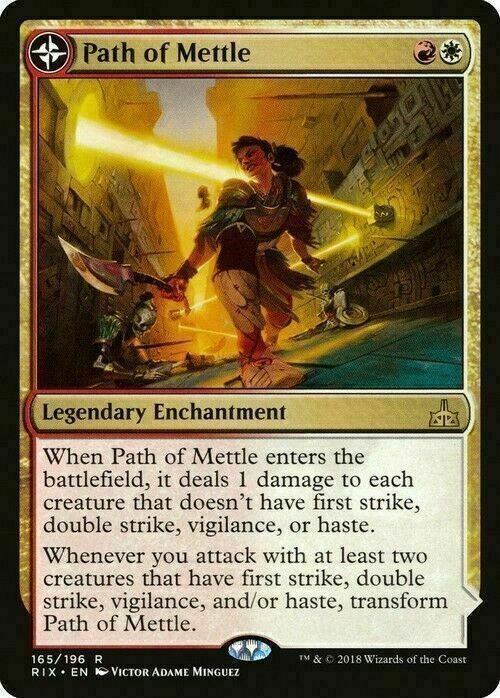 Path of Mettle // Metzali ~ Rivals of Ixalan [ NM ] [ Magic MTG ]