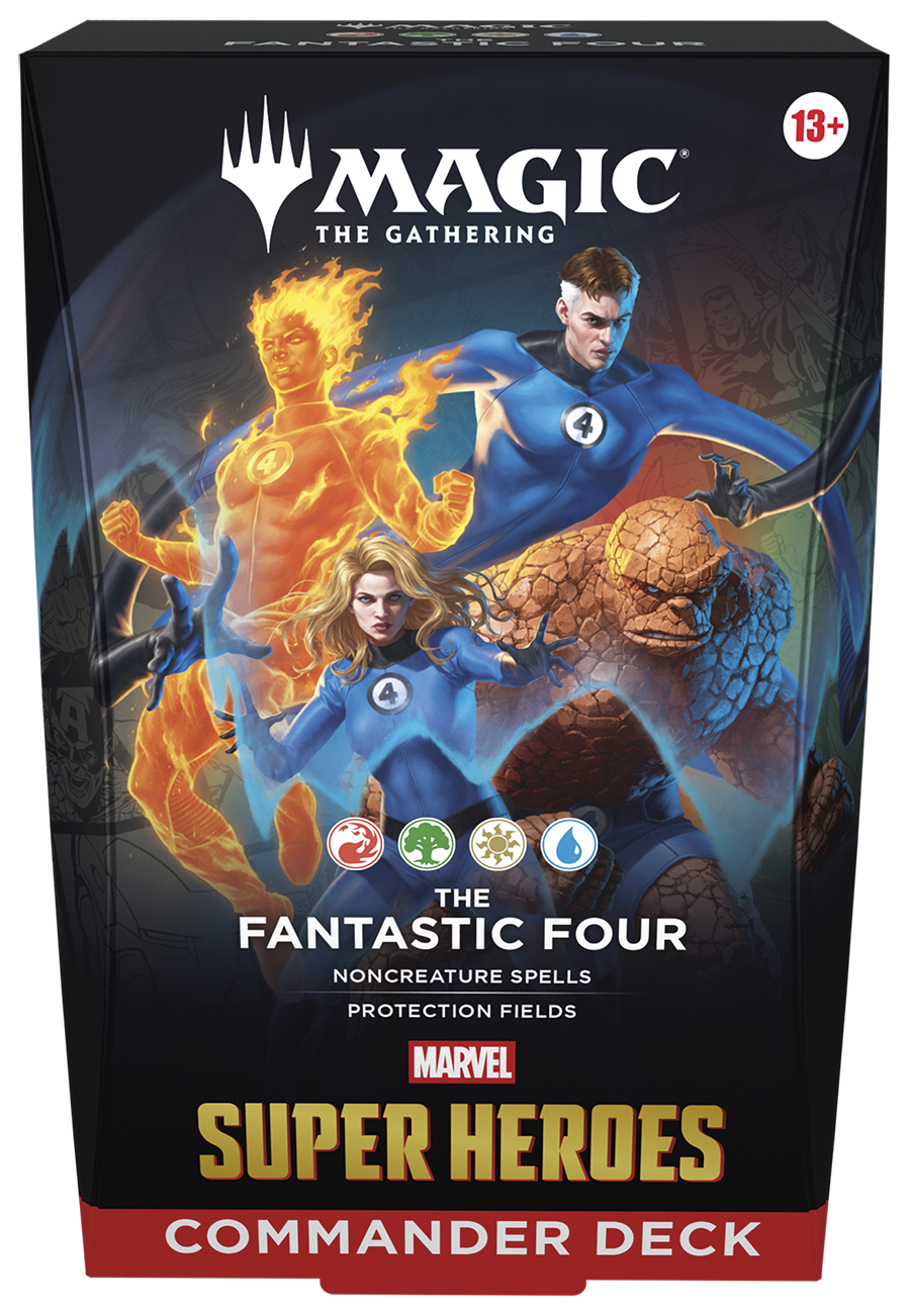 The Fantastic Four Commander Deck ~ Marvel Super Heroes ~ MTG Sealed