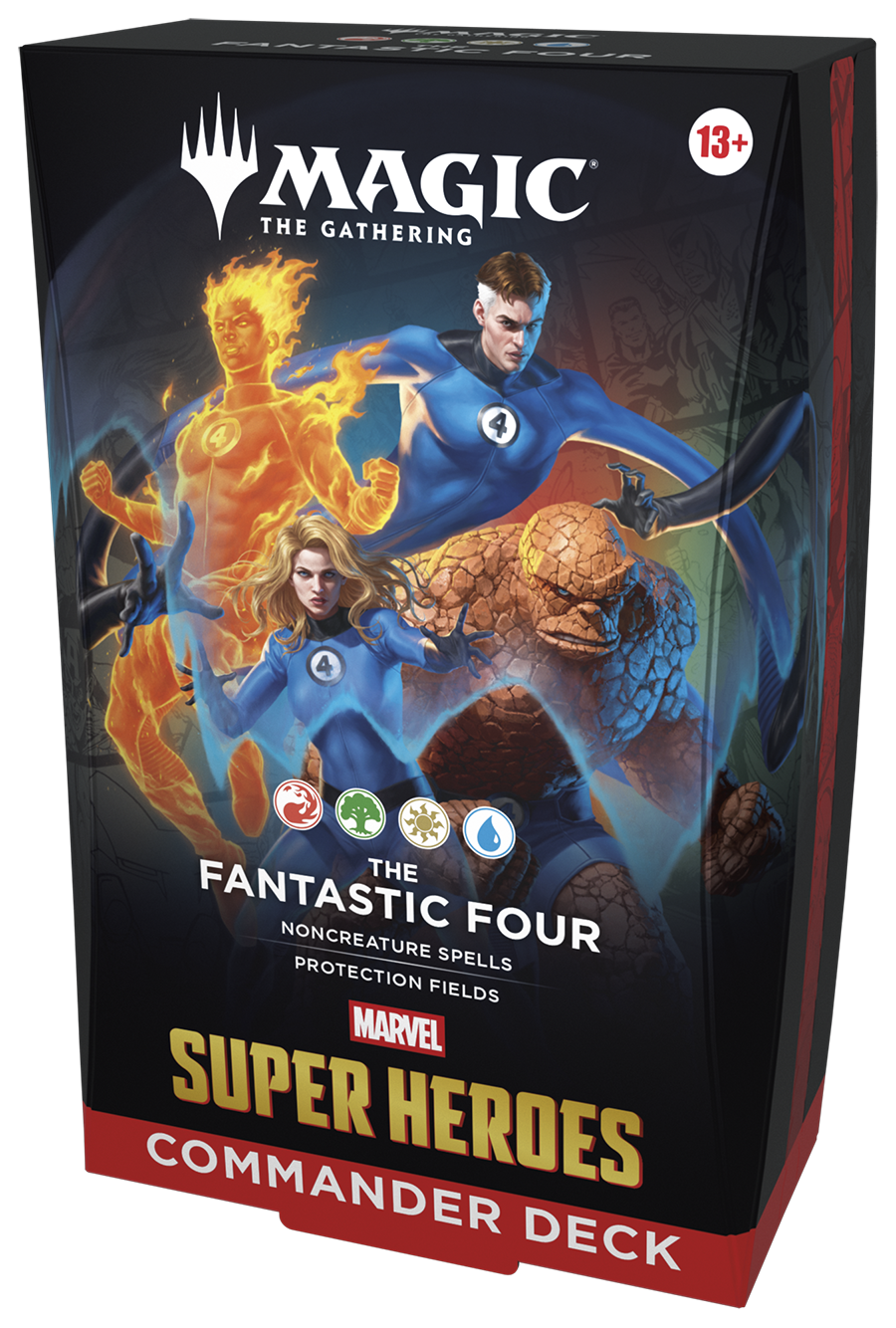 The Fantastic Four Commander Deck ~ Marvel Super Heroes ~ MTG Sealed