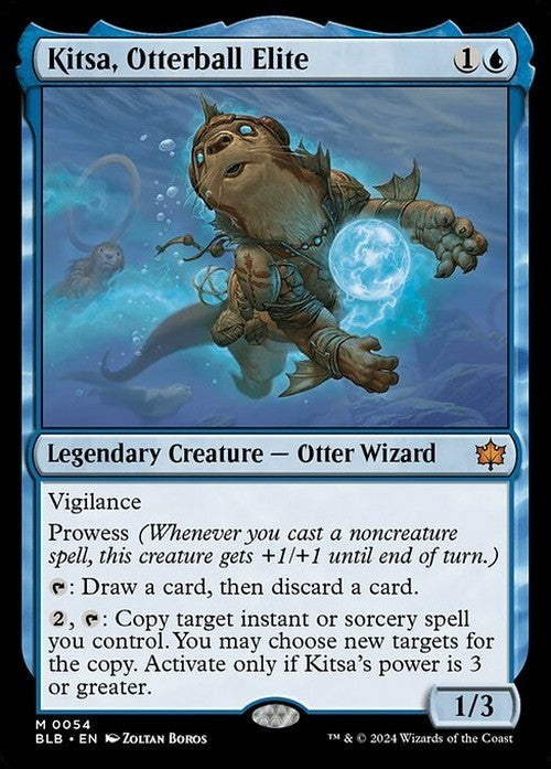 Kitsa, Otterball Elite ~ Bloomburrow [ NM ] [ Magic MTG ]