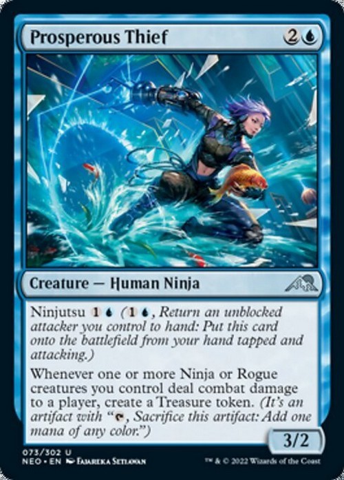 Prosperous Thief ~ Kamigawa: Neon Dynasty [ NM ] [ Magic MTG ]