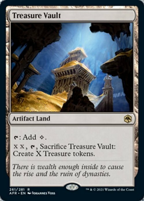 Treasure Vault ~ Adventures in the Forgotten Realms [ NM ] [ MTG ]