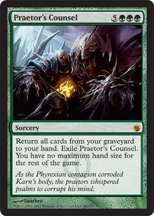 Praetor's Counsel ~ Mirrodin Besieged [ EX ] [ Magic MTG ]