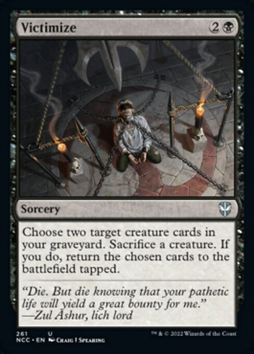 Victimize ~ Commander: Streets of New Capenna [ NM ] [ Magic MTG ]