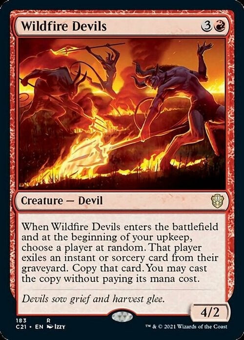 Wildfire Devils ~ Commander: Strixhaven [ NM ] [ Magic MTG ]