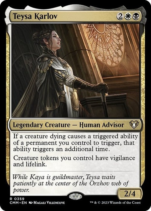 Teysa Karlov ~ Commander Masters [ NM ] [ Magic MTG ]