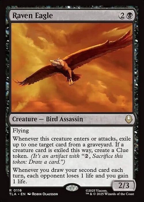Raven Eagle ~ Avatar: The Last Airbender [ NM ] [ Magic MTG ]