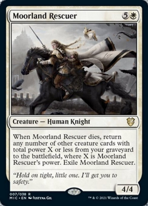 Moorland Rescuer ~ Commander: Midnight Hunt [ NM ] [ Magic MTG ]
