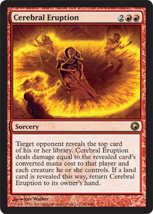 Cerebral Eruption ~ Scars of Mirrodin [ EX ] [ Magic MTG ]