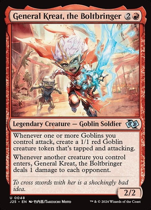 General Kreat, the Boltbringer ~ Jumpstart 2025 [ NM ] [ Magic MTG ]
