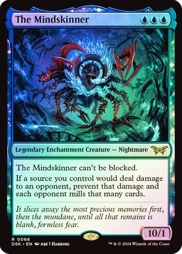 FOIL The Mindskinner ~ Duskmourn [ NM ] [ Magic MTG ]