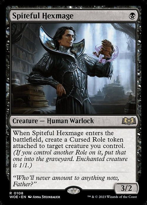 Spiteful Hexmage ~ Wilds of Eldraine [ NM ] [ Magic MTG ]