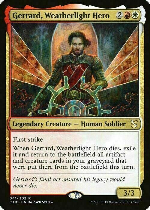 Gerrard, Weatherlight Hero ~ Commander 2019 [ NM ] [ MTG ]