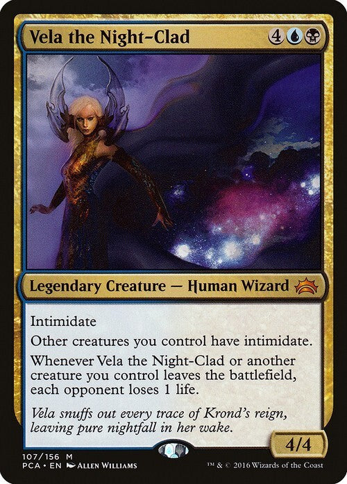 Vela the Night-Clad ~ Planechase Anthology [ EX ] [ Magic MTG ]