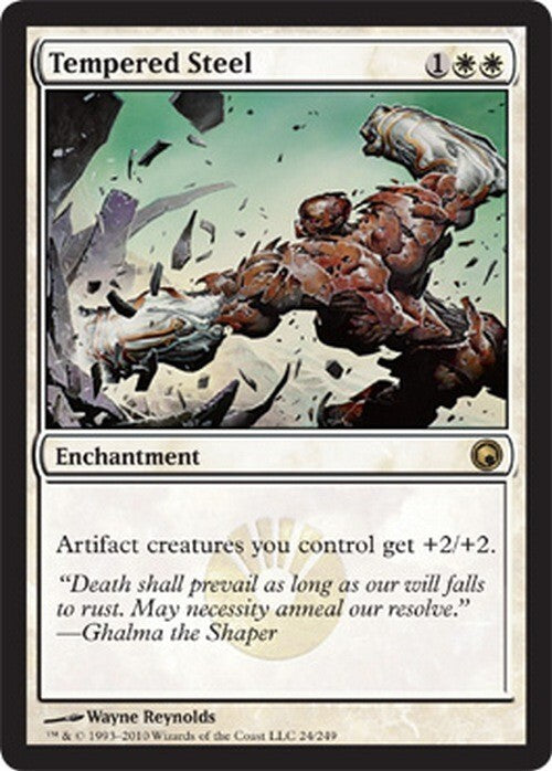 Tempered Steel ~ Scars of Mirrodin [ EX ] [ Magic MTG ]