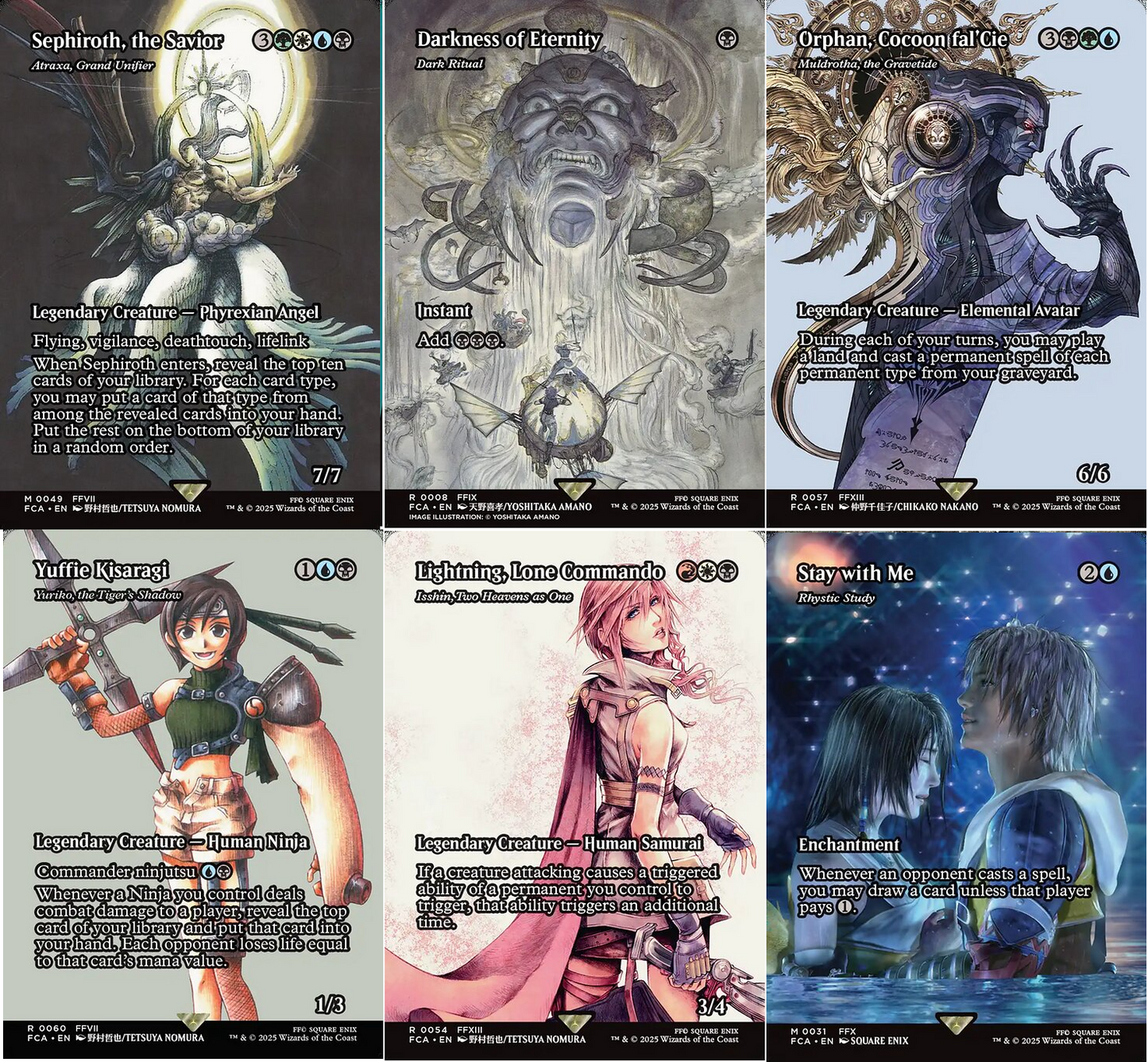 Choose your Through the Ages ~ Final Fantasy [ NM ] [ Magic MTG ]