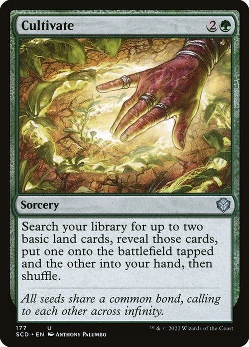 Cultivate ~ Starter Commander [ NM ] [ Magic MTG ]