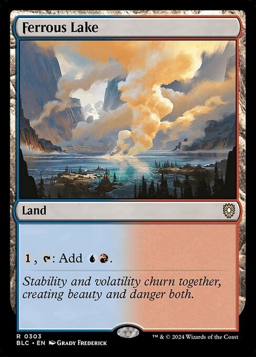 Ferrous Lake ~ Commander: Bloomburrow [ NM ] [ Magic MTG ]
