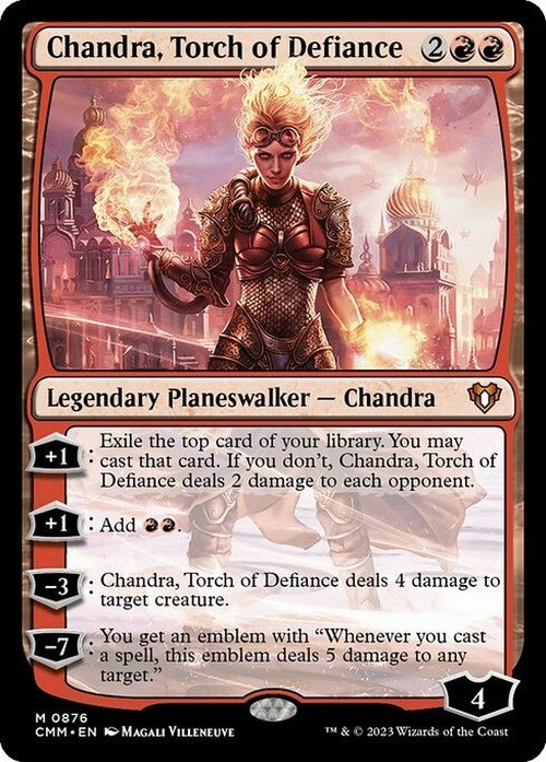 Chandra, Torch of Defiance ~ Commander Masters [ NM ] [ Magic MTG ]
