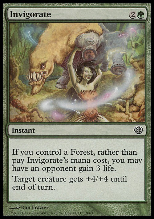 Invigorate ~ Duel Decks [ EX ] [ Magic MTG ]