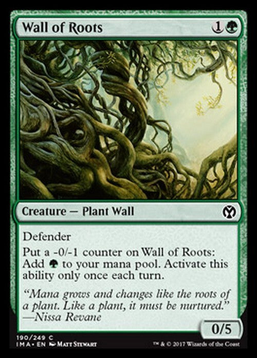 Wall of Roots ~ Iconic Masters [ NM ] [ Magic MTG ]