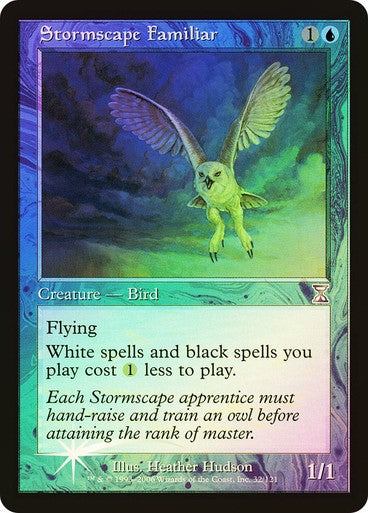 FOIL Stormscape Familiar ~ Time Spiral [ PLAYED ] [ Magic MTG ]