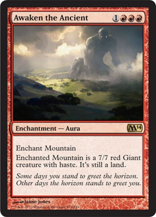 Awaken the Ancient ~ Magic 2014 [ EX ] [ Magic MTG ]