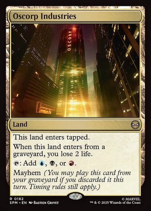 Oscorp Industries ~ Spider-Man [ NM ] [ Magic MTG ]