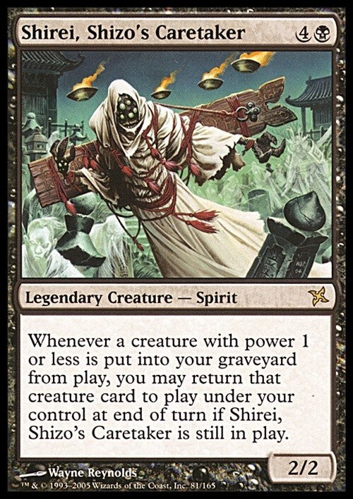 Shirei, Shizo's Caretaker ~ Betrayers of Kamigawa [ EX ] [ Magic MTG ]