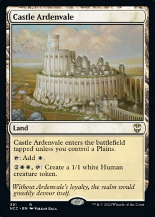 Castle Ardenvale ~ Commander: Streets of New Capenna [ NM ] [ Magic MTG ]