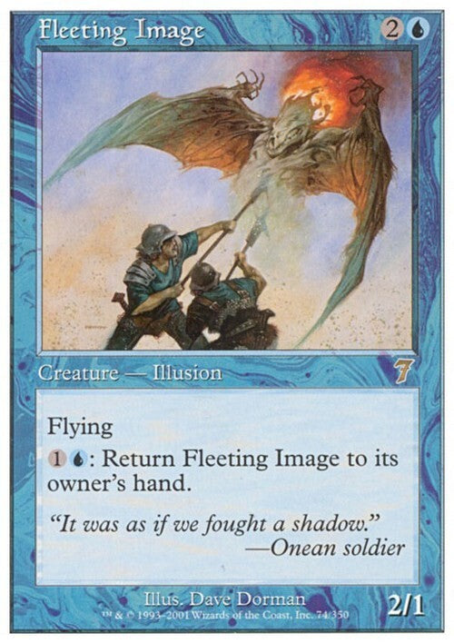 Fleeting Image ~ Seventh Edition [ EX ] [ Magic MTG ]