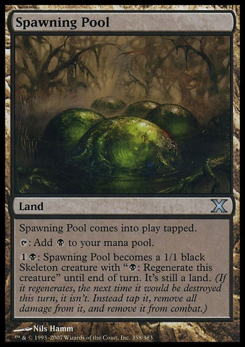Spawning Pool ~ Tenth Edition [ EX ] [ Magic MTG ]