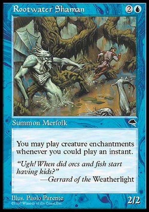 Rootwater Shaman ~ Tempest [ EX ] [ Magic MTG ]
