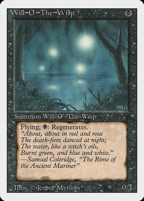 Will-o'-the-Wisp ~ Revised [ NM ] [ Magic MTG ]