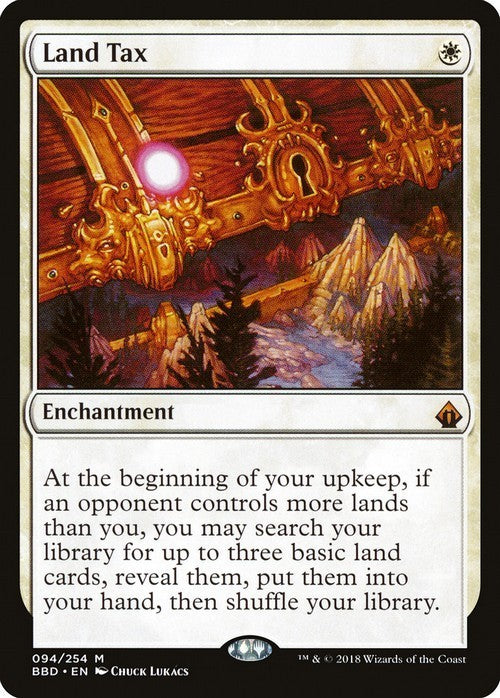 Land Tax ~ Battlebond [ NM ] [ Magic MTG ]