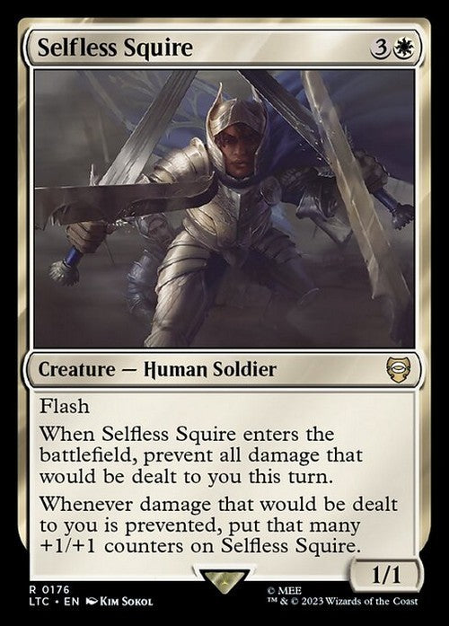 Selfless Squire ~ Commander: Lord of the Rings [ NM ] [ Magic MTG ]