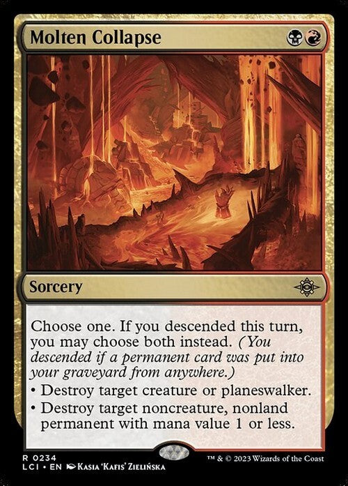 Molten Collapse ~ The Lost Caverns of Ixalan [ NM ] [ Magic MTG ]