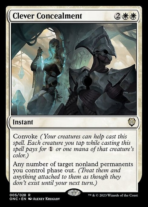 Clever Concealment ~ Commander: Phyrexia: All Will Be One [ NM ] [ Magic MTG ]