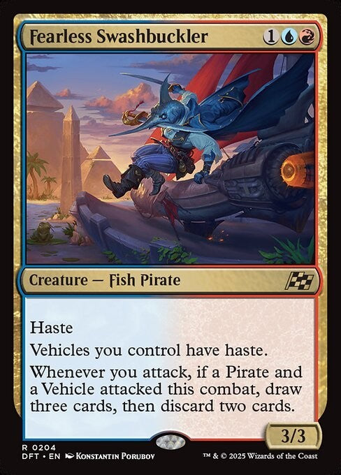 Fearless Swashbuckler ~ Aetherdrift [ NM ] [ Magic MTG ]