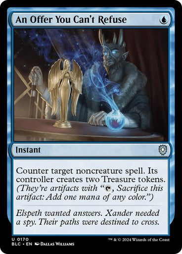An Offer You Can't Refuse ~ Commander: Bloomburrow [ NM ] [ Magic MTG ]