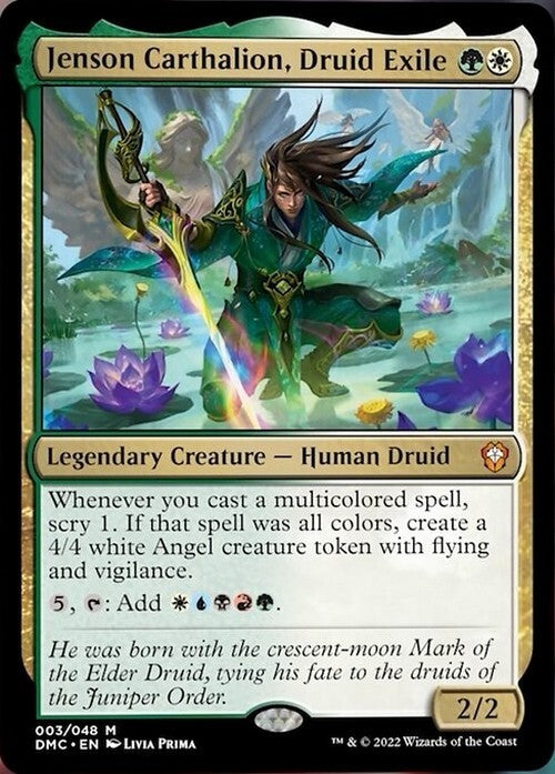 Jenson Carthalion, Druid Exile ~ Commander: Dominaria United [ NM ] [ MTG ]
