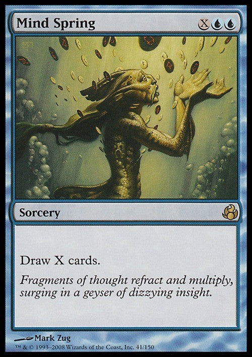 Mind Spring ~ Morningtide [ EX ] [ Magic MTG ]