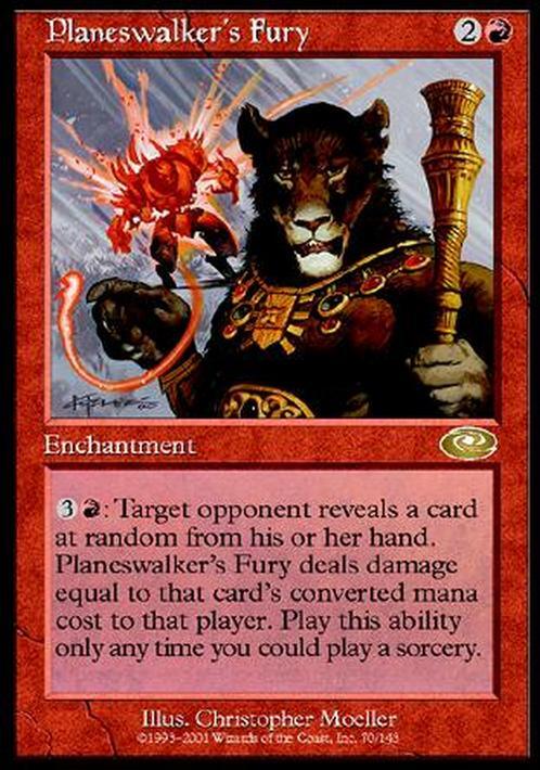 Planeswalker's Fury ~ Planeshift [ EX ] [ Magic MTG ]