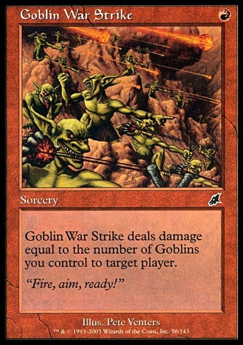 Goblin War Strike ~ Scourge [ EX ] [ Magic MTG ]