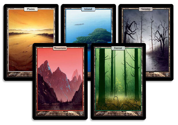 Choose your FULL ART Basic LAND ~ Unhinged [ EX ] [ Magic MTG ]