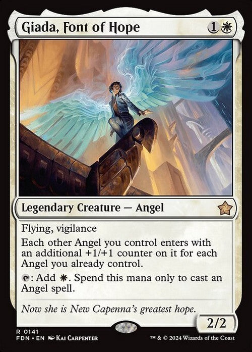 Giada, Font of Hope ~ Foundations [ NM ] [ Magic MTG ]